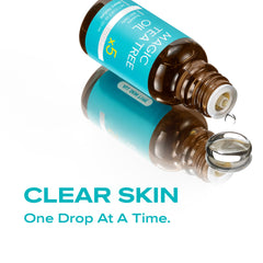 BLANC NATURE Magic Tea Tree Oil drops ready for spot treatment.