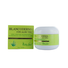 Blancoderma Aloe Vera Cream 75g bottle close-up highlighting hydration and soothing daily care