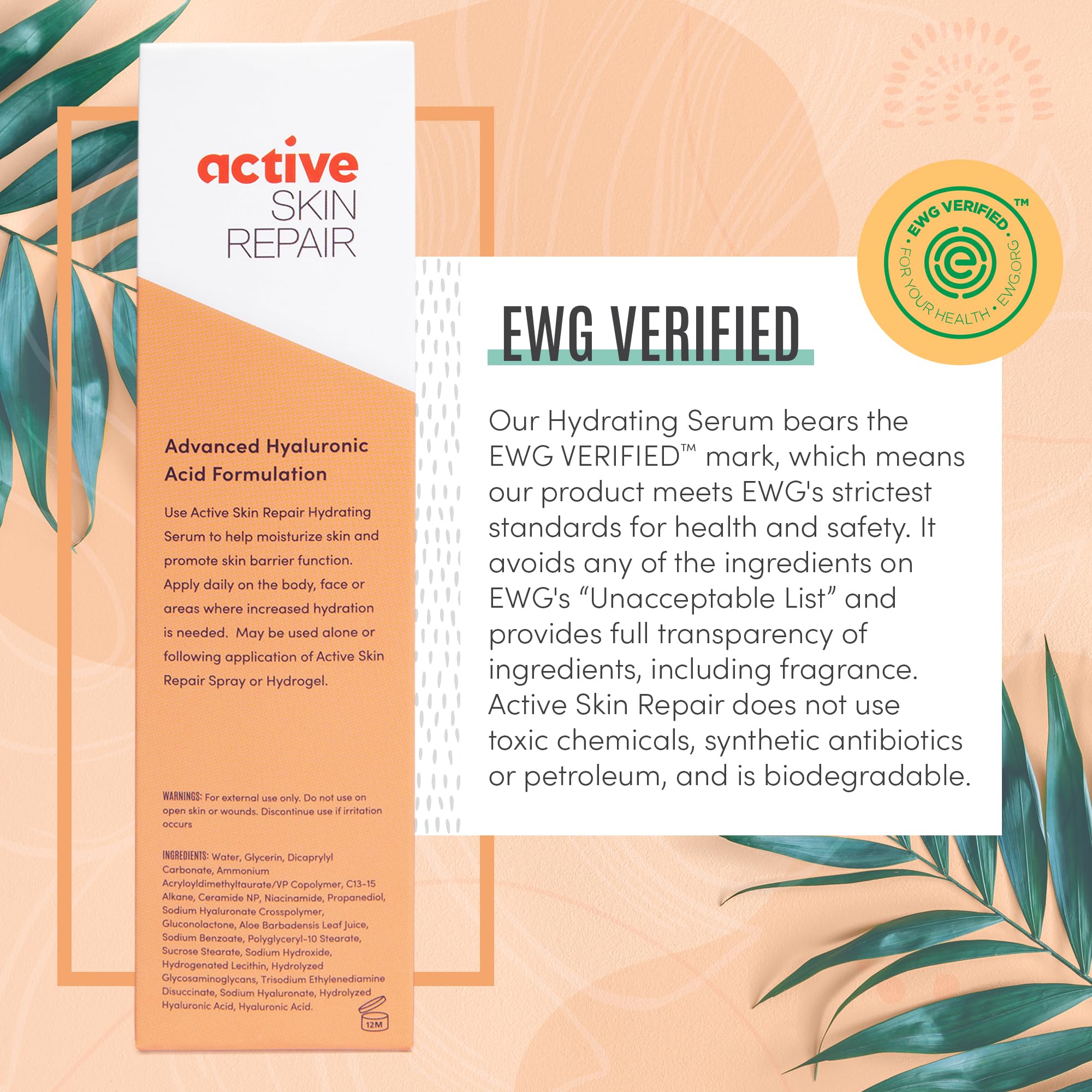 BLDG ACTIVE Dermatologist-tested label reinforces trusted skincare with non-toxic formula