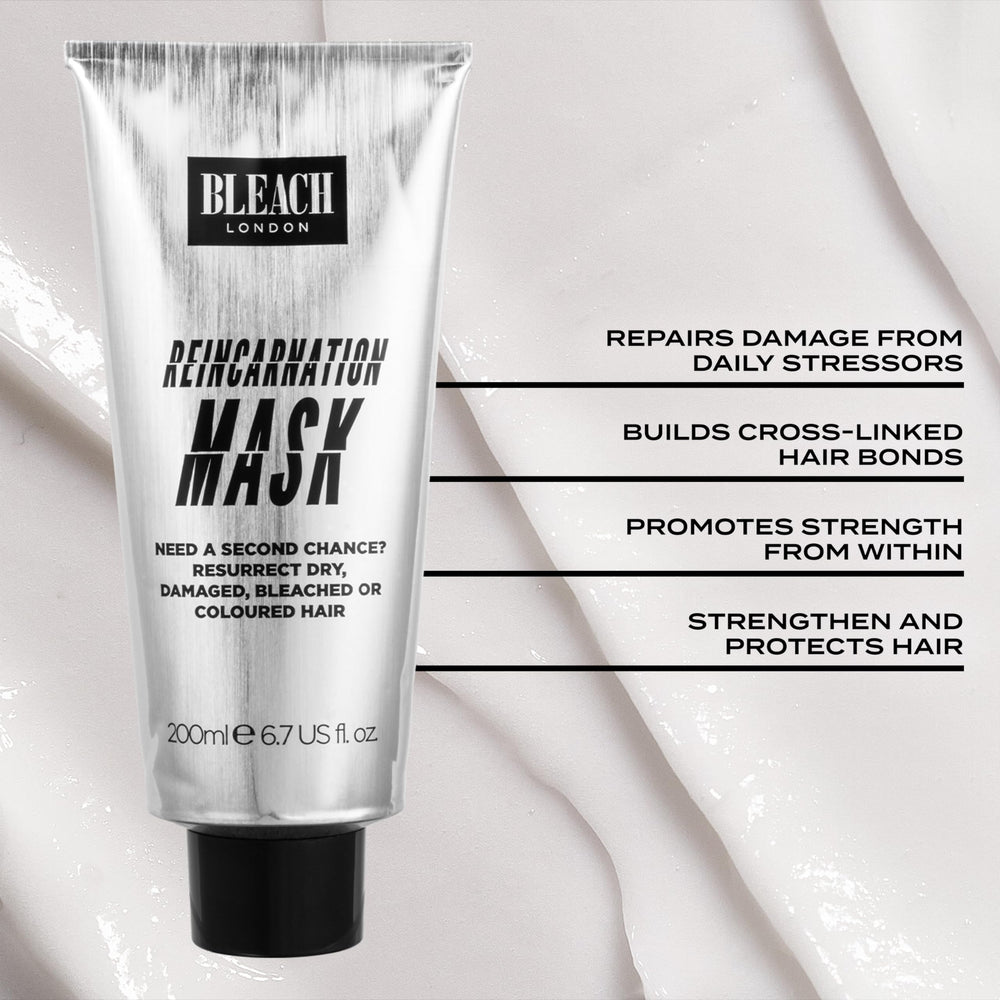 Applied-hair close-up shows even distribution and thorough conditioning