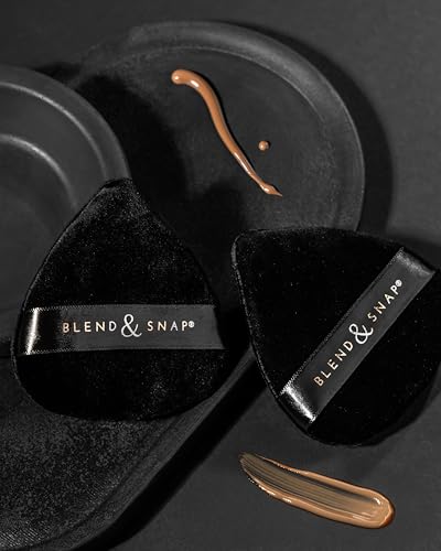 Blend and Snap triangle puff precision tip aids precise blending