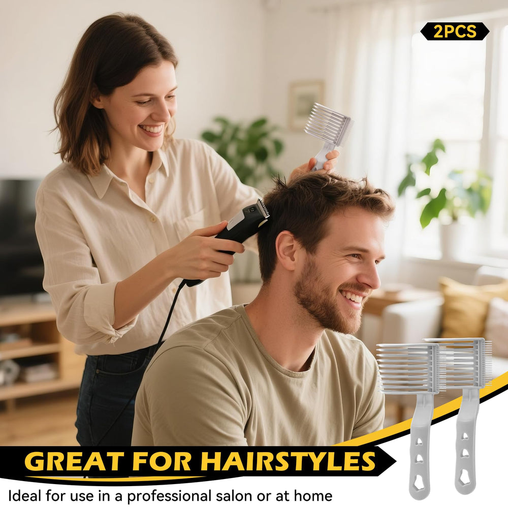 Blend Friend Fade Comb gift-ready packaging showcases versatile hair tool