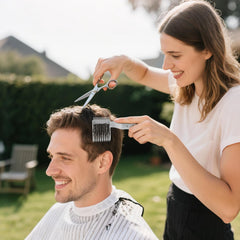 Blend Friend Fade Comb ergonomic handle shown for comfortable, long styling sessions