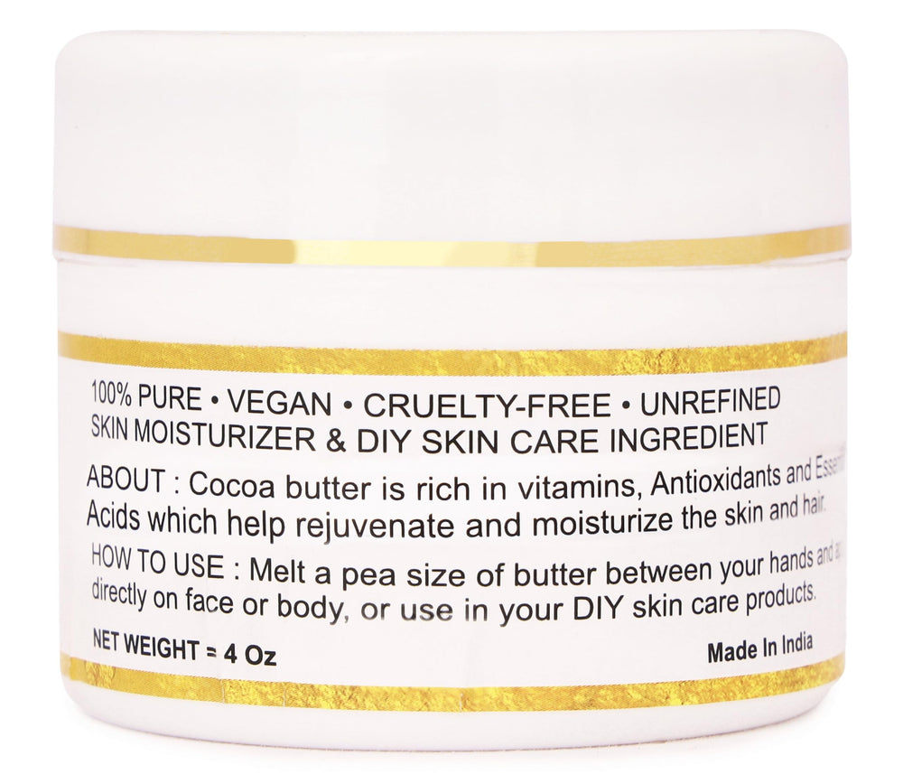 Bless International mango butter softening skin for rough patches and elbows.