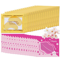 BliBling 30-pairs lip masks and eye masks collection image showing the dual-care set