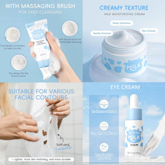 BliBling Milk Serum tube for nourishment and healthy-looking skin.