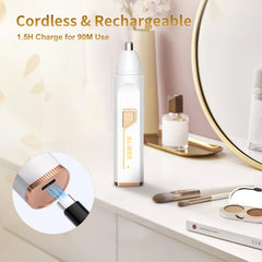 BLIBEE eyebrow trimmer detail for precise shaping and clean lines