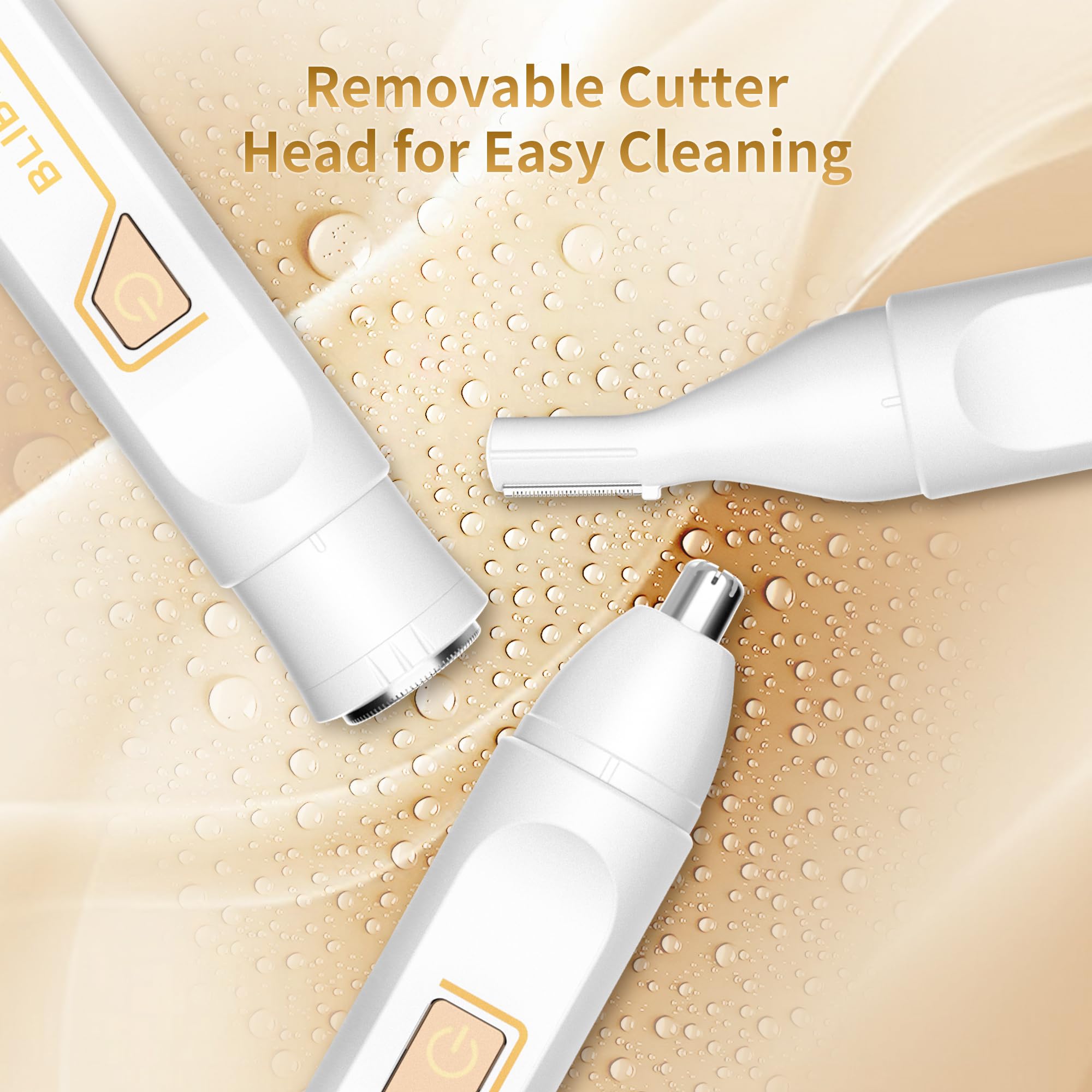 BLIBEE travel-friendly case fits in purse for quick grooming anywhere