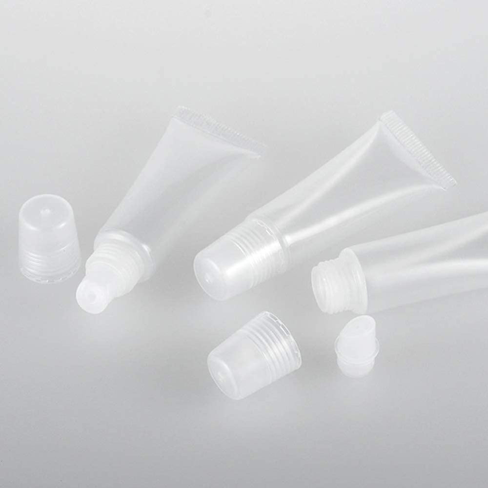 Tubo vacío BlingKingdom de 8ml con PVC suave, seguro para uso prolongado.