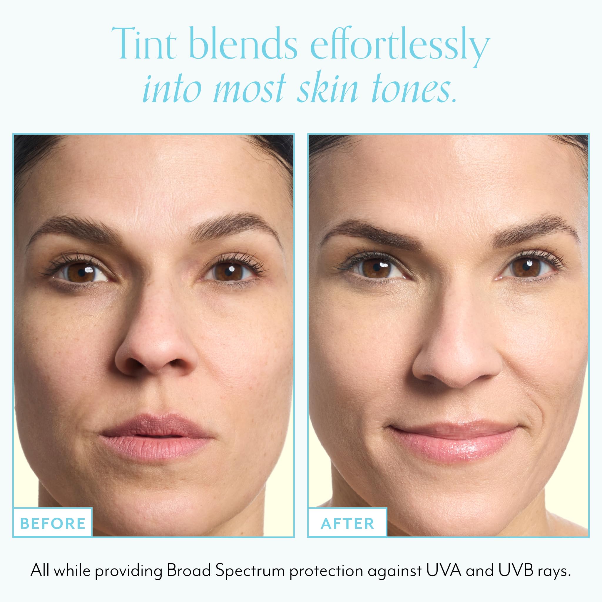Bliss Block Star sunscreen bottle highlights zinc oxide and titanium dioxide ingredients