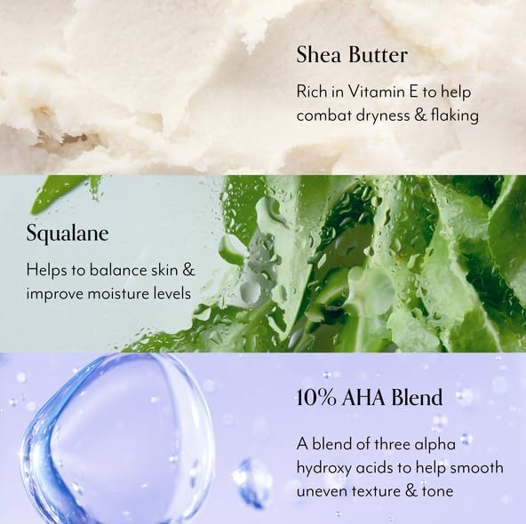 Bliss Texture Takedown usage with SPF reminder for sun safety.