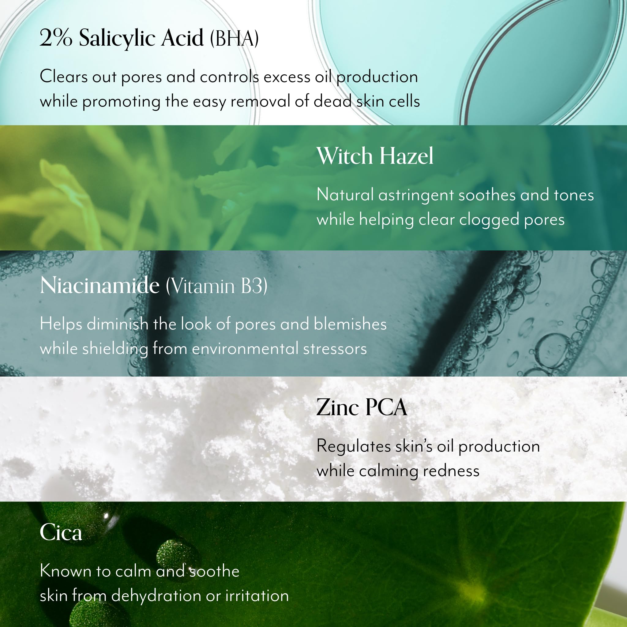 Bliss Clear Genius ingredients salicylic acid for blemish prevention