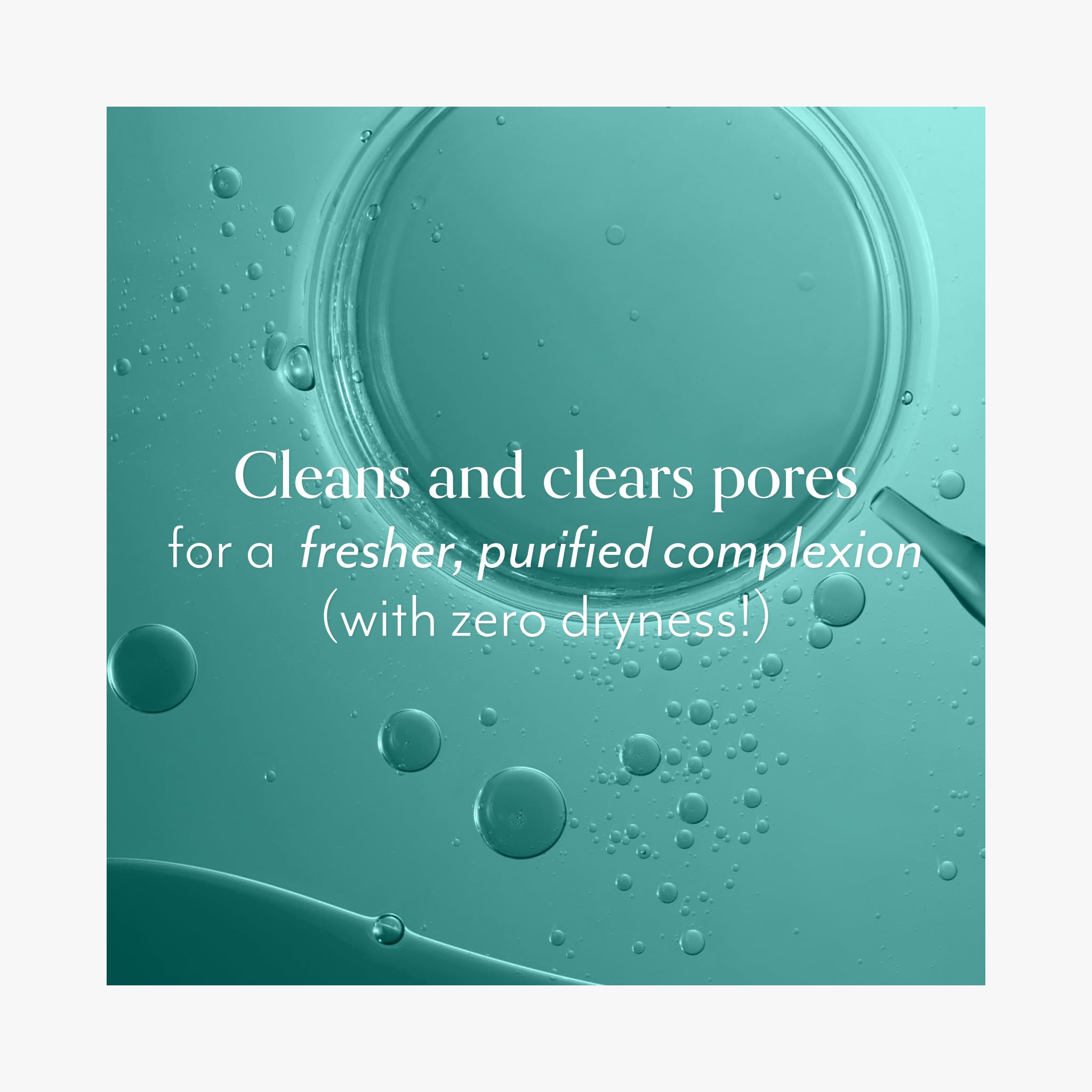 Bliss Clear Genius packaging highlights vegan and cruelty-free qualities