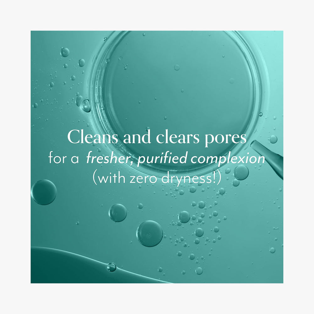 Bliss Clear Genius packaging highlights vegan and cruelty-free qualities