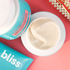 Bliss Ex-glow-sion swirl-on application demonstrates creamy texture and instant softness