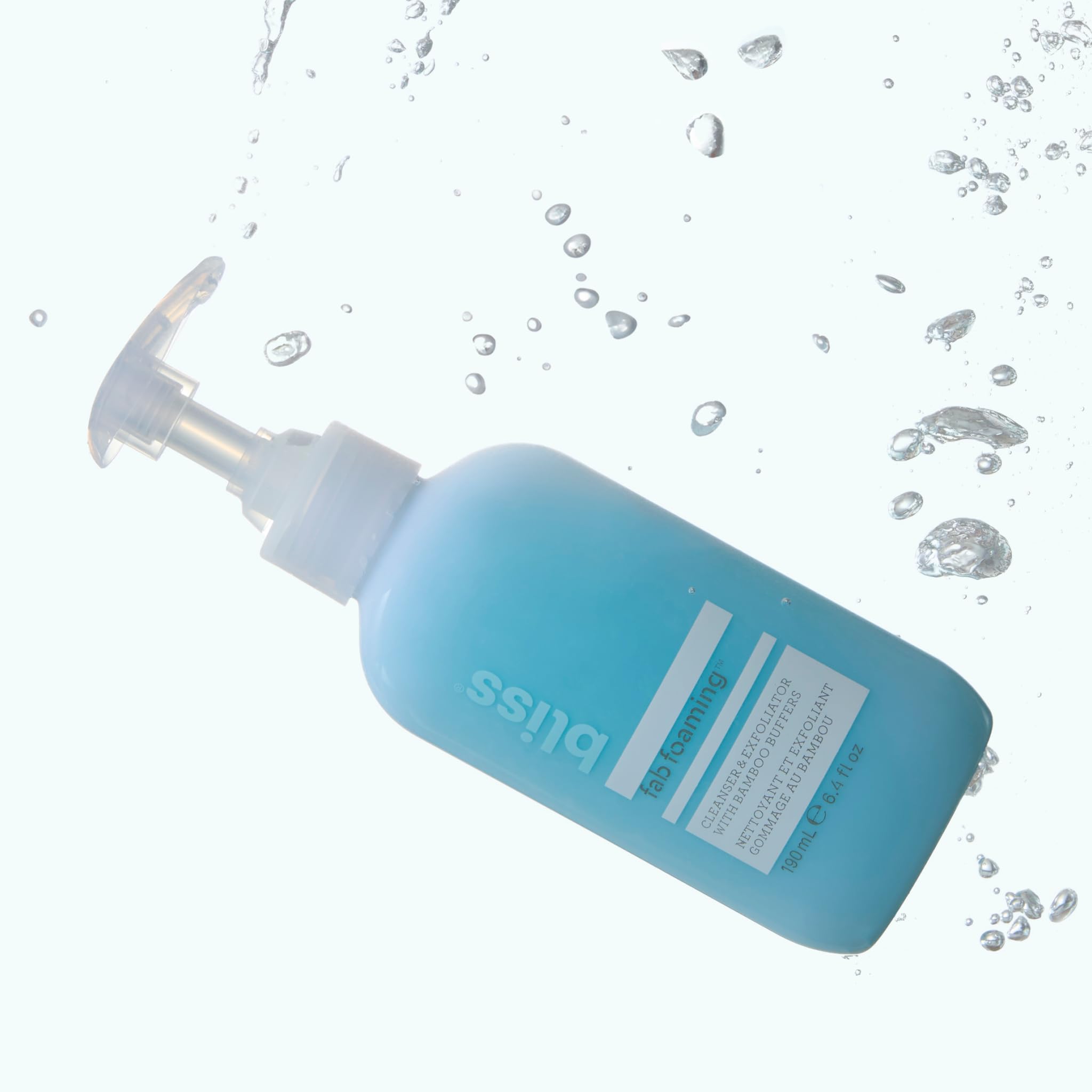 Bliss Fab Foaming cleanser skin-hydrated finish after use