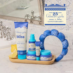 Bliss Gilmore Girls Body Butter hand application demonstrates smooth, fast-absorbing moisture