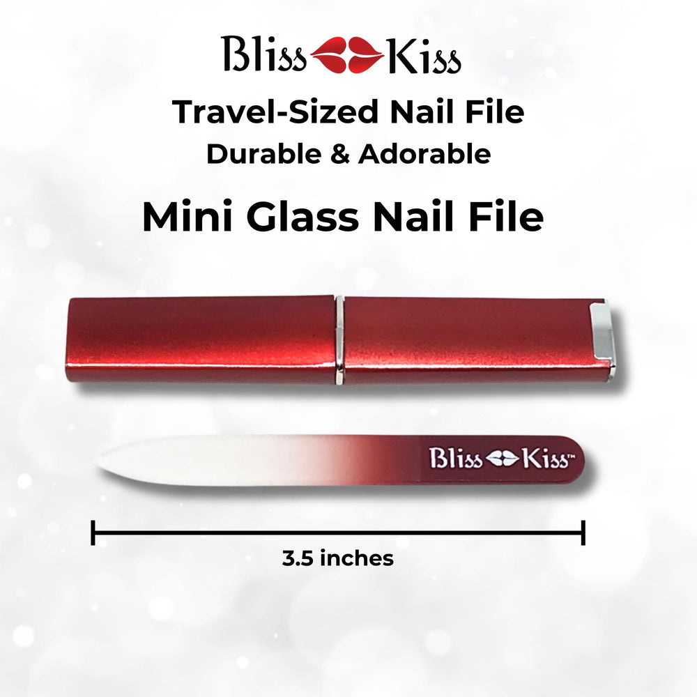 Bliss Kiss hygienic non-porous crystal nail file easy to sanitize