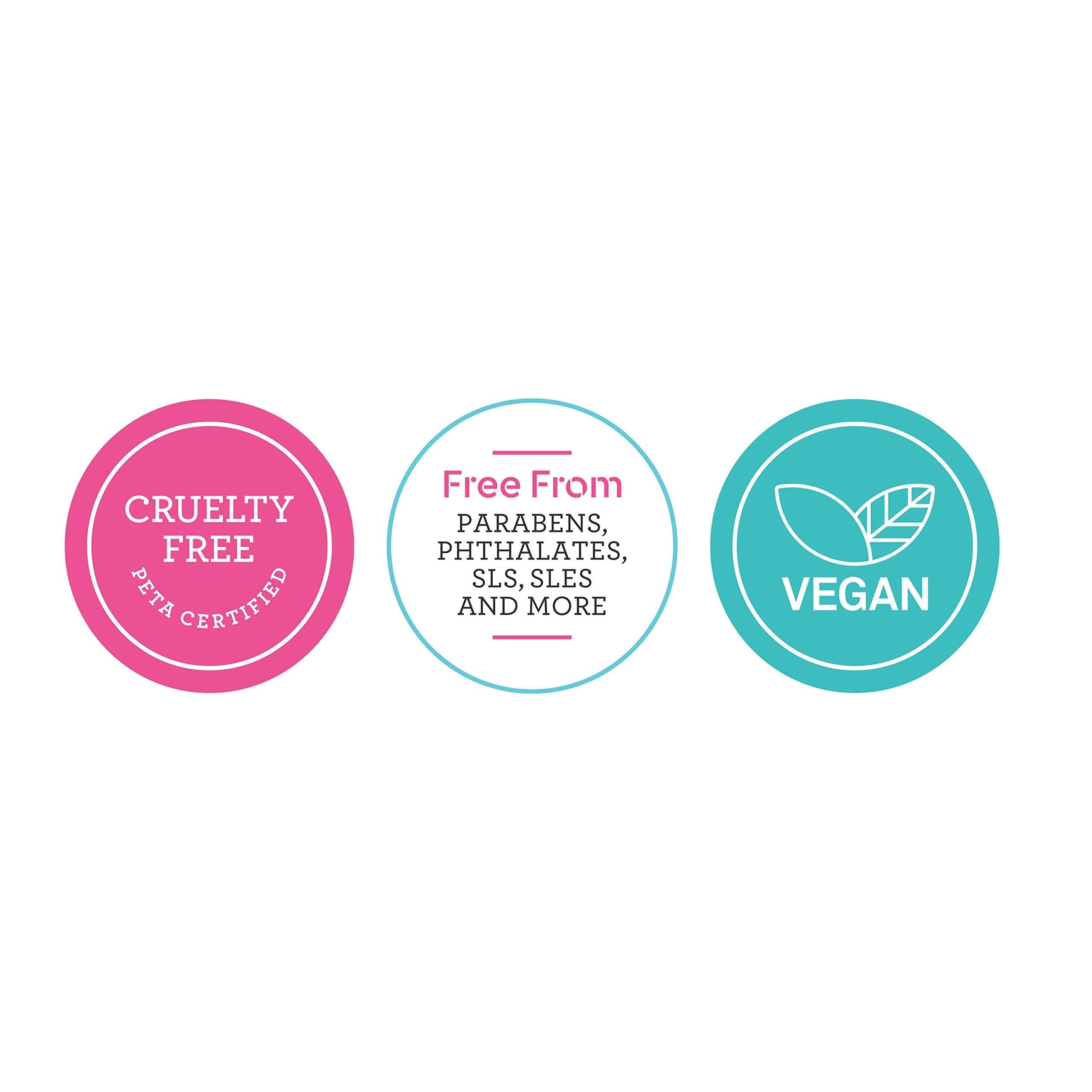 Bliss Satin Skin polish ingredients label features shea butter and coconut oil.