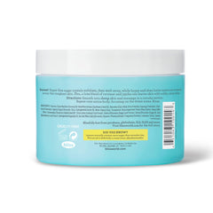 Bliss Lemon and Sage Satin Skin Body Polish texture close-up highlights micro-exfoliation.
