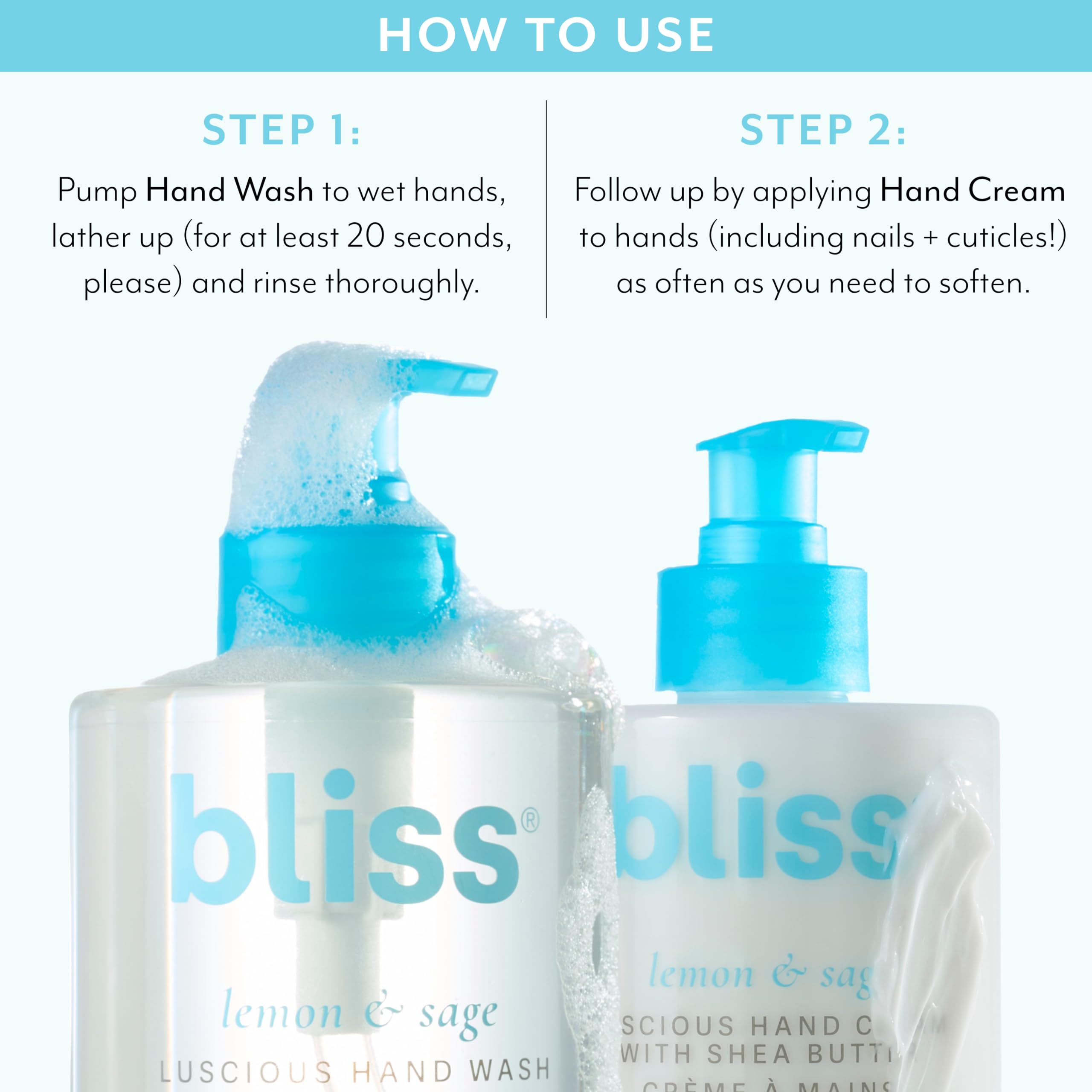 Bliss Lemon & Sage gift set packaging photographed for gifting