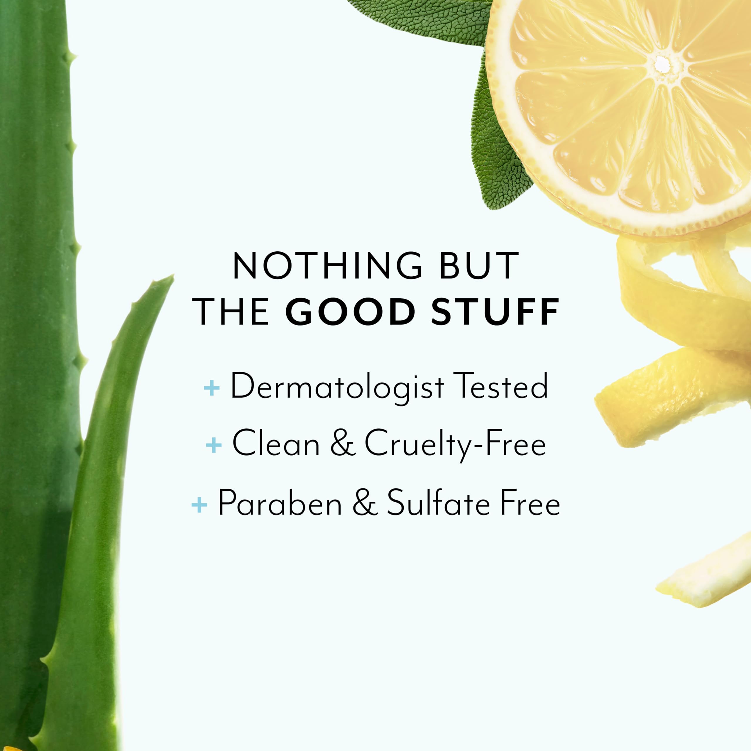 Bliss Lemon & Sage pump-dispensing-action demonstrates easy, quick hand cleansing.