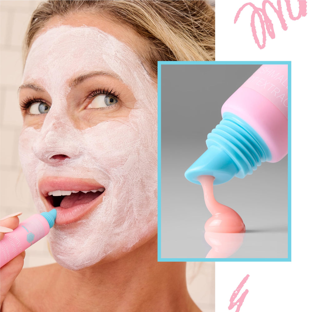 Bliss Mighty Marshmallow Labios: extracto de malvavisco para hidratación profunda.