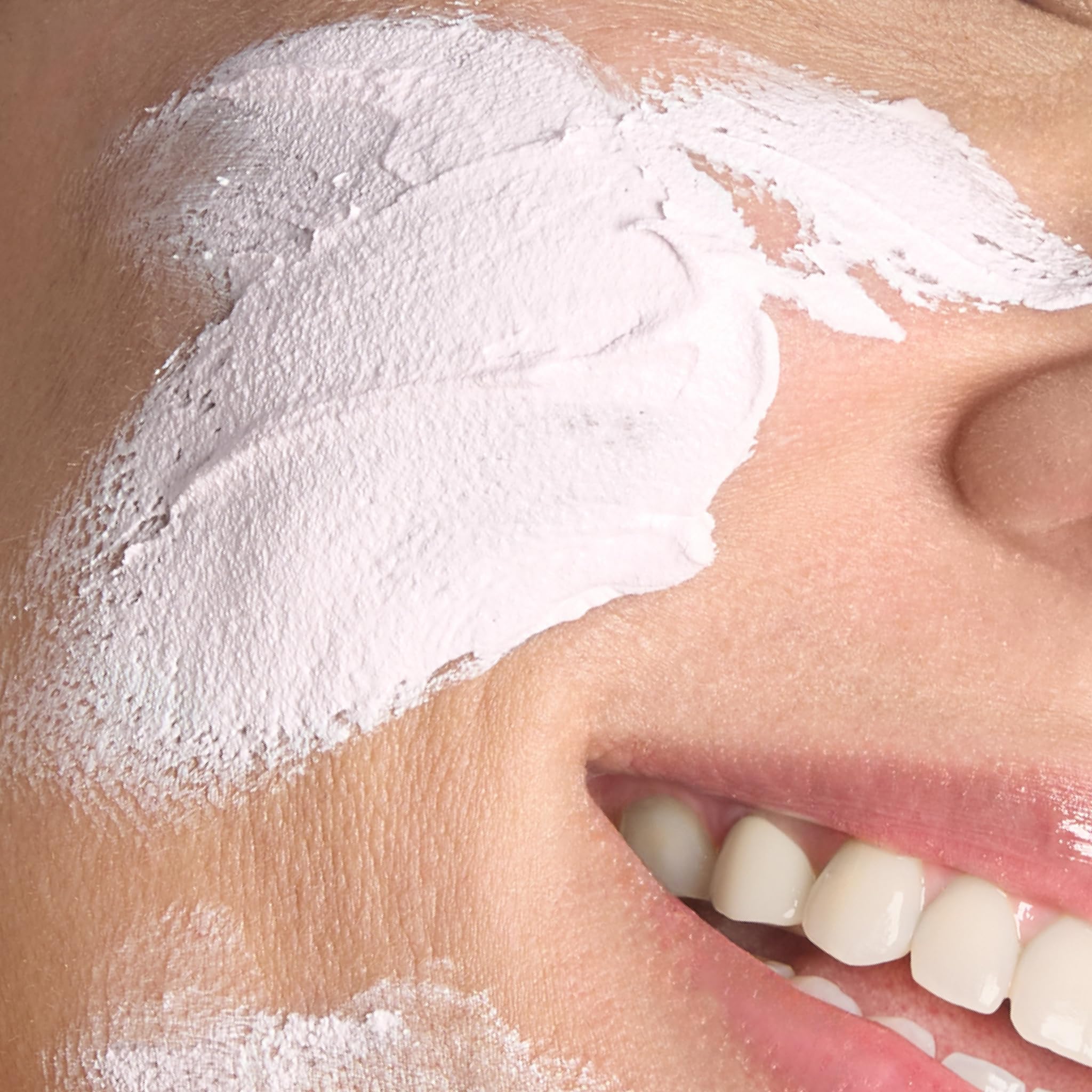 Bliss Mighty Marshmallow Mask after-use glow demonstrates luminous, hydrated complexion.