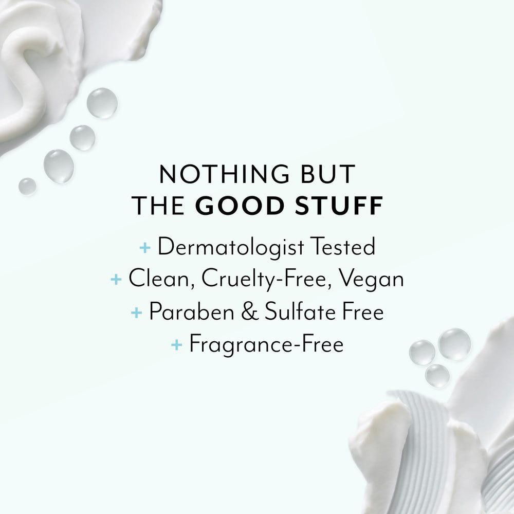 Bliss Naked Body Butter massage texture shows non-greasy finish after use.