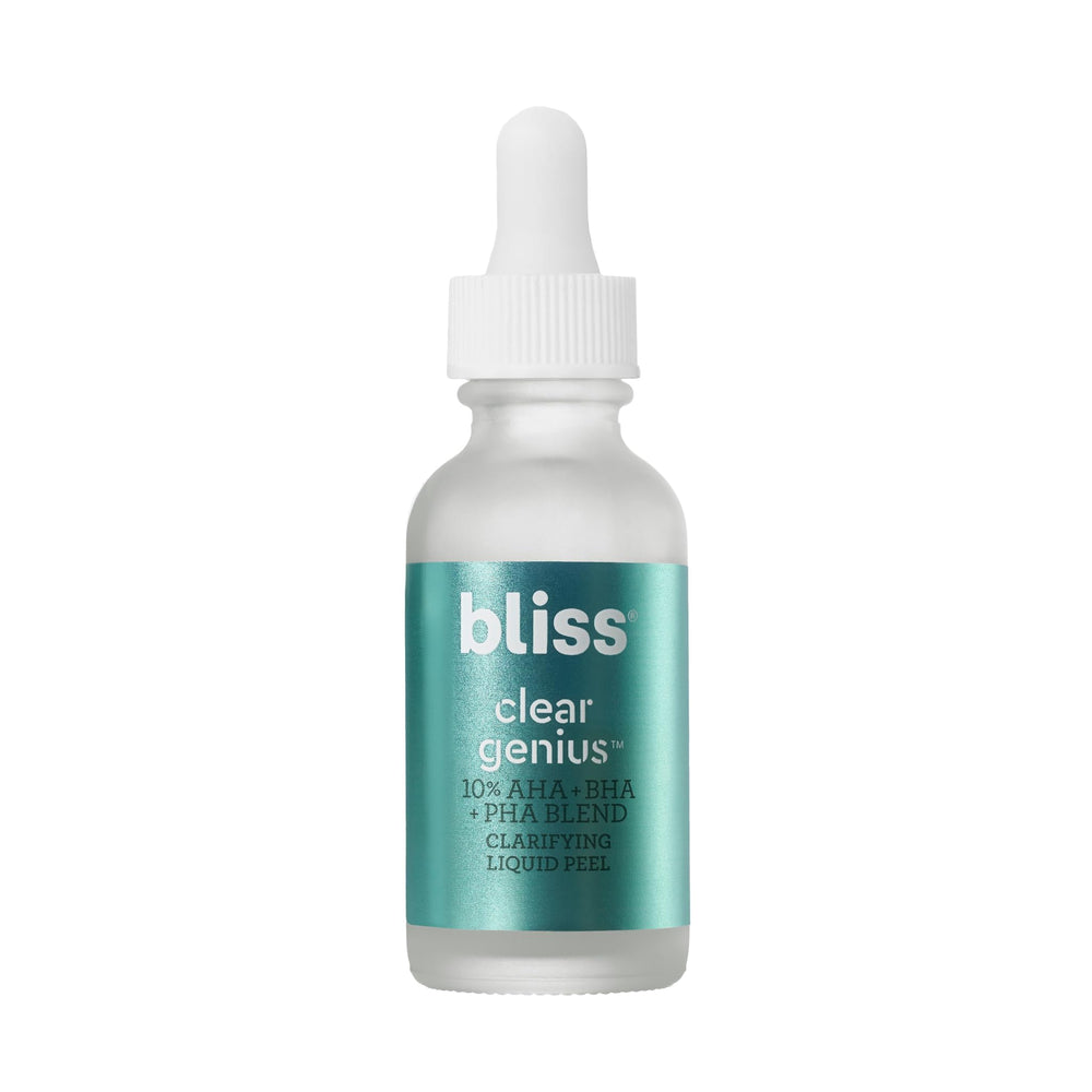 Satin-smooth skin texture after using Bliss overnight peel