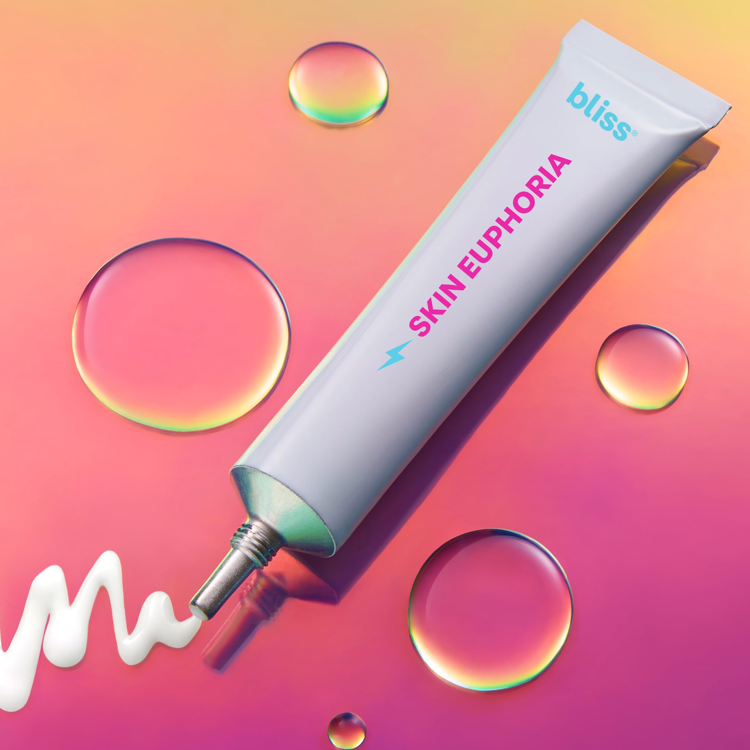 Bliss Skin Euphoria serum close up texture reveals rich hydration and quick absorption