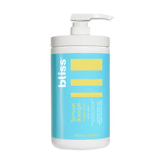 Bliss Soapy Suds Body Wash bottle front view highlighting refreshing lemon sage cleanse