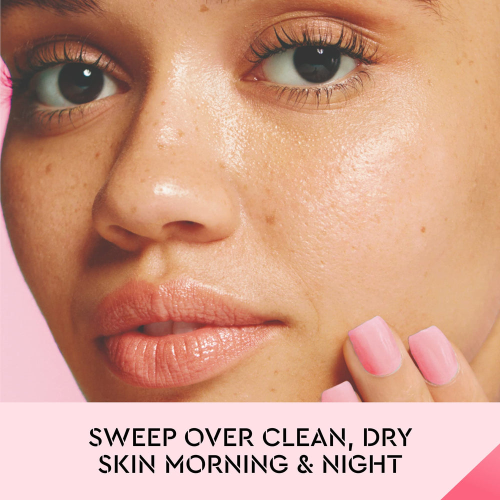Bliss What a Melon toner ingredients label featuring watermelon extract and witch hazel for soothing hydration