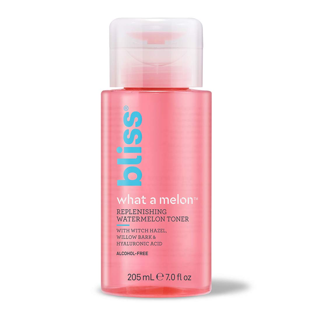 Bliss What a Melon toner promoting morning glow for combination skin
