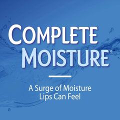 Blistex Complete Moisture packaging tubes arranged for travel-ready care.