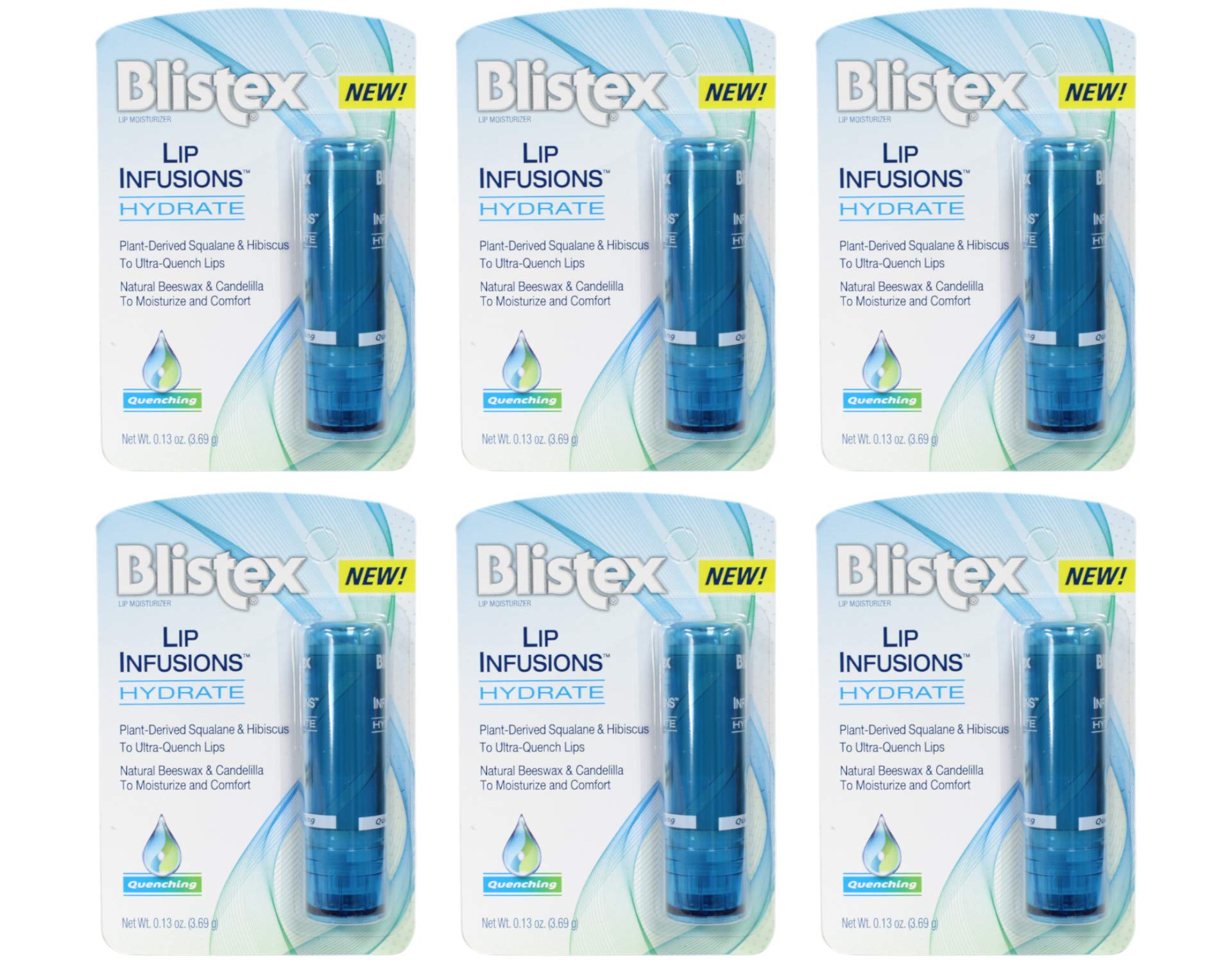 Blistex Lip Infusions Hydrate tube for on-the-go moisture and daily lip care.