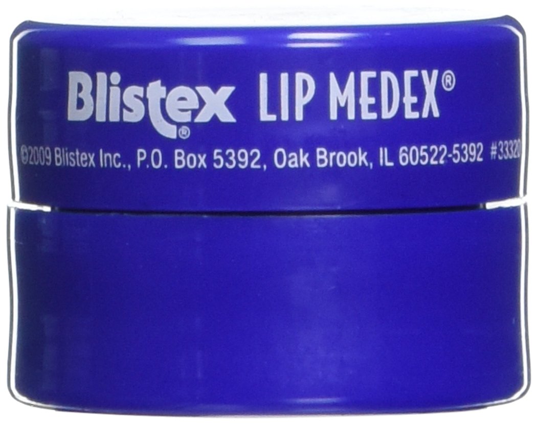 Blistex Lip Medex application swipe demonstrates easy, non-greasy lip care during busy days