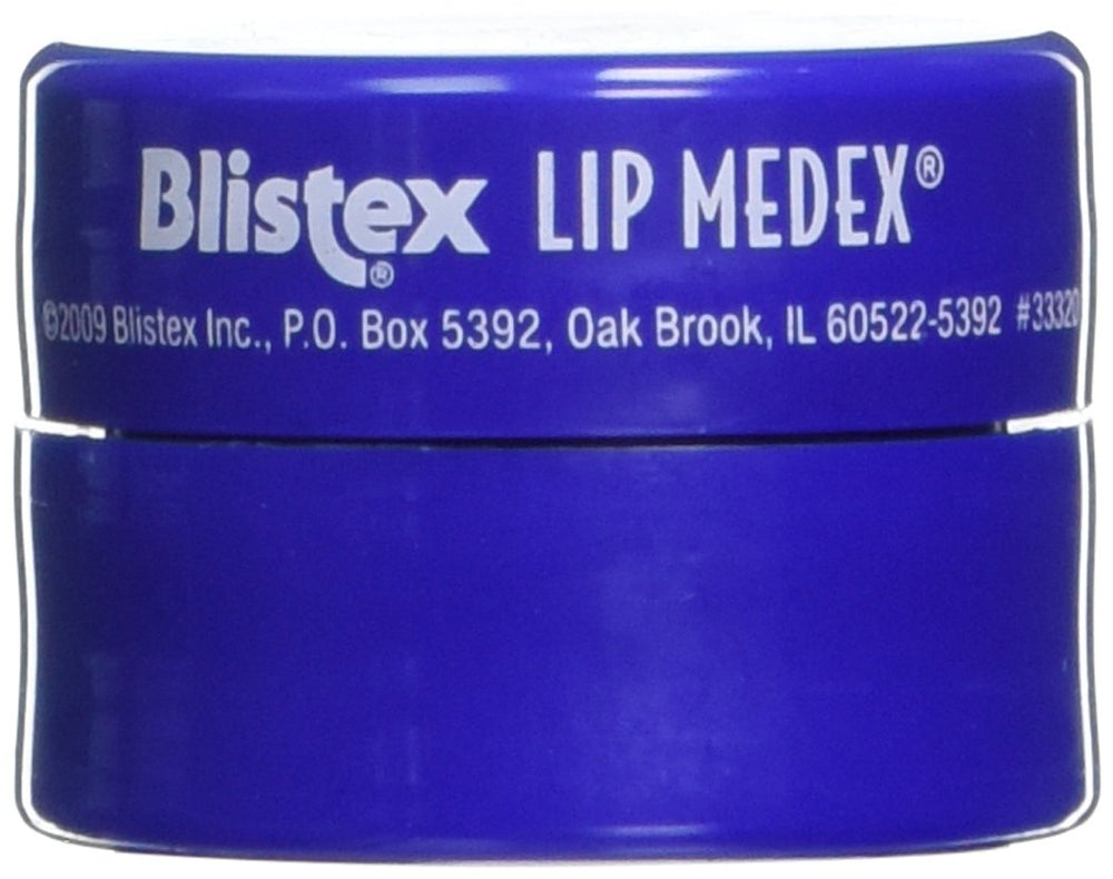 Blistex Lip Medex application swipe demonstrates easy, non-greasy lip care during busy days