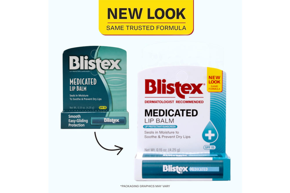 Blistex Medicated Lip Balm SPF 15 for summer use.