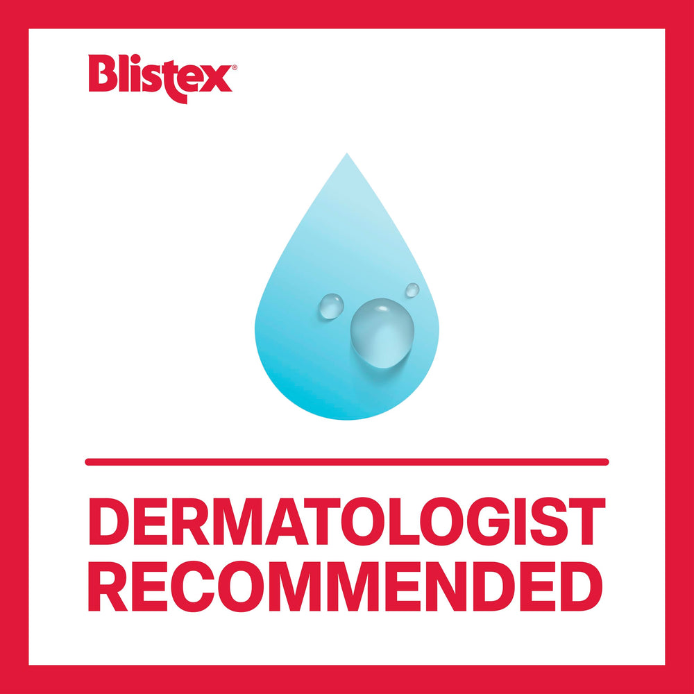Blistex Silk & Shine silk extract ingredient highlight illustration for luxurious glide.