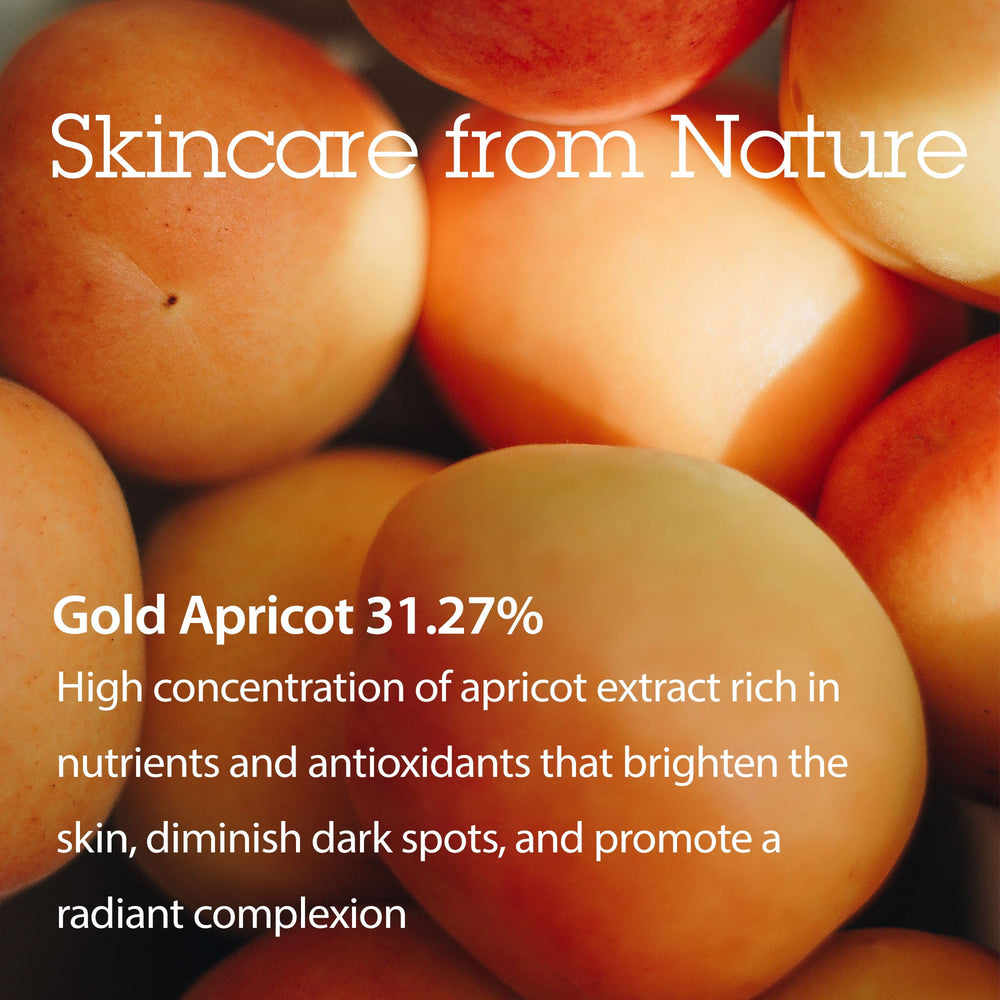BLITHE Pressed Serum Gold Apricot apricot oil swirl emphasizes nourishing feel.