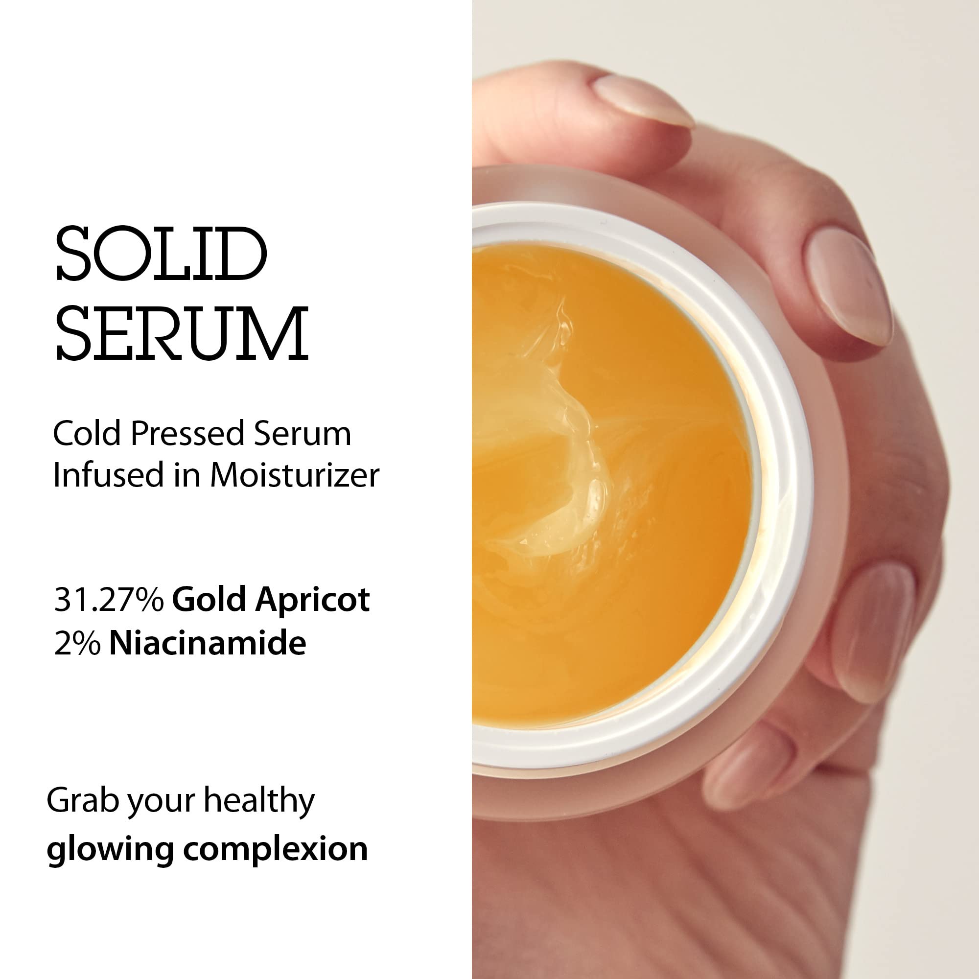 BLITHE Pressed Serum Gold Apricot product image with dropper precision dosing.