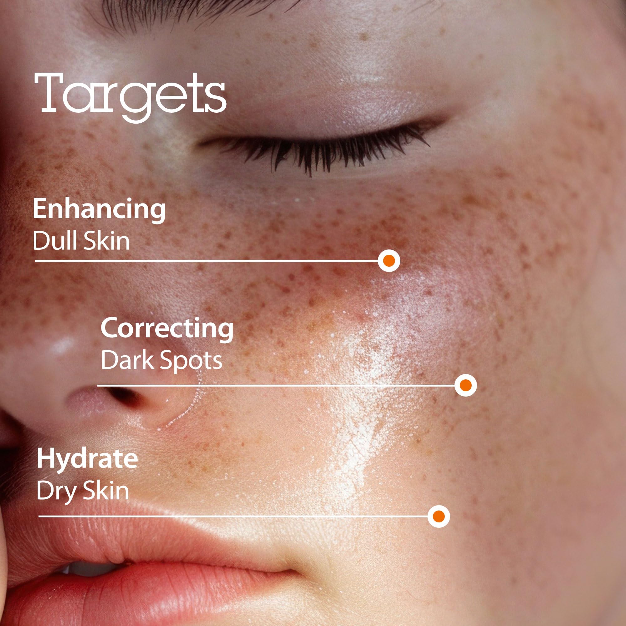 BLITHE Pressed Serum Gold Apricot creamy texture close-up showing balm-like hydration.