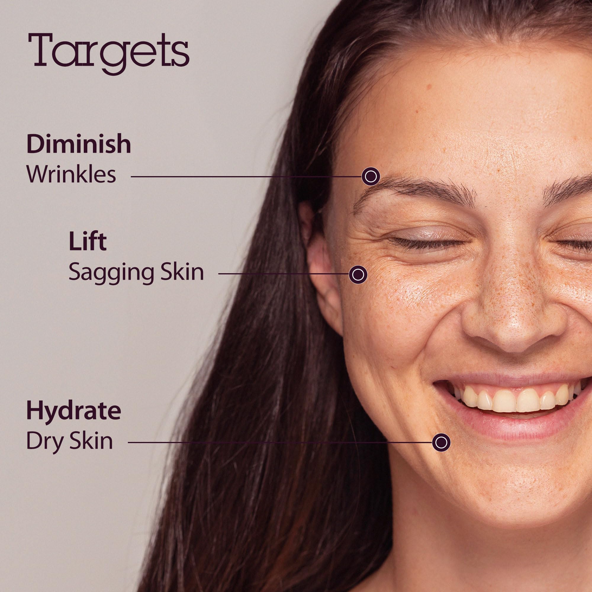 Texture swirl of BLITHE pressed serum showing creamy hydration