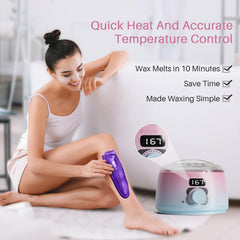 BLITZWAX fast-heat wax warmer heats quickly for efficient grooming sessions.