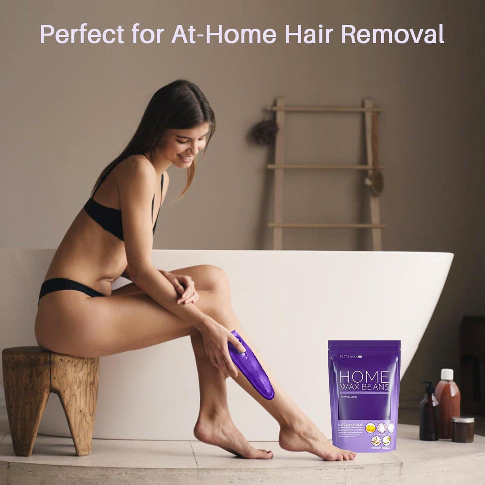BLITZWAX Lavender-scented beads suggest easy routine with long-lasting smoothness