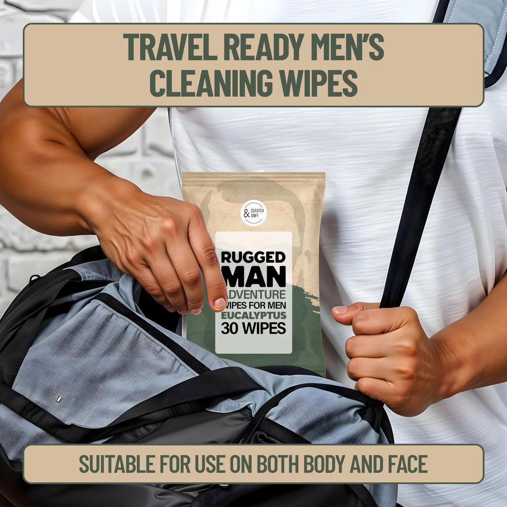 BLKSMITH Refined Man Wipes for face and body in daily skincare routine.