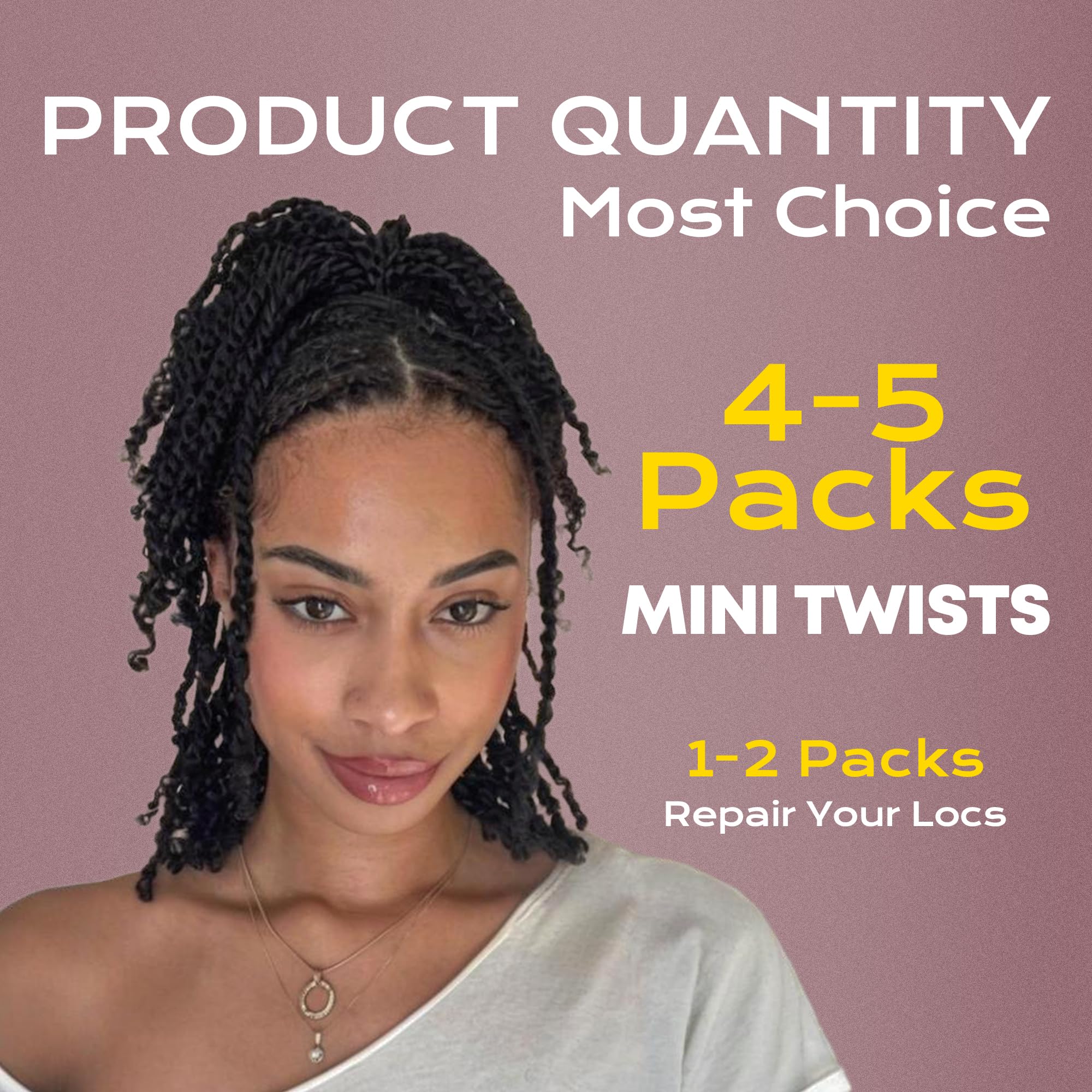 BLL Afro Kinkys bulk hair dreadlock extension closeup shows natural texture