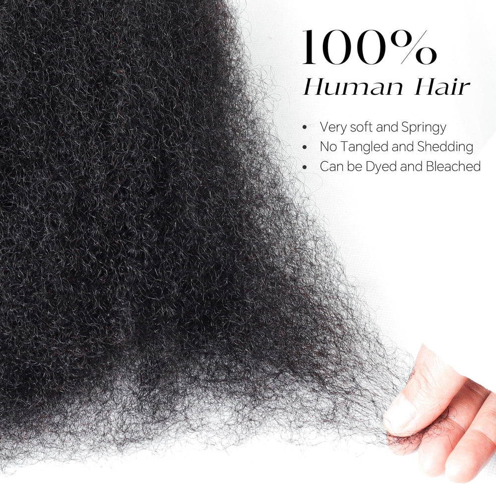 BLL Afro Kinkys bulk hair easy twisting and braiding compatibility
