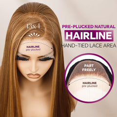 BLL Honey Blonde Wig 26-inch length for versatile daily wear.
